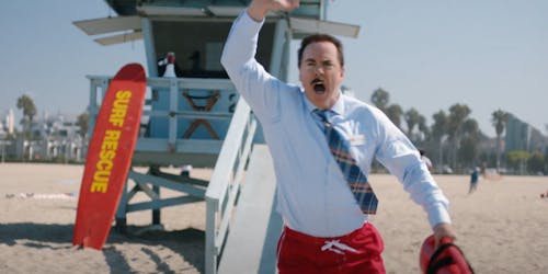 banker at the beach banker at the beach