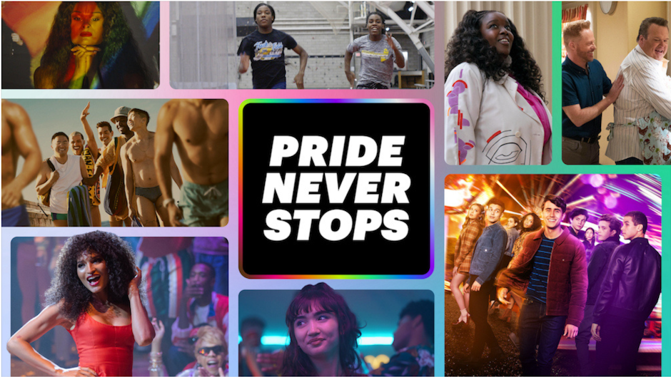 Hulu's "Pride Never Stops" campaign features livestreamed parades, LGBT films and TV series
