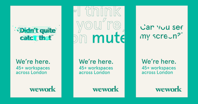 wework three next to each other 