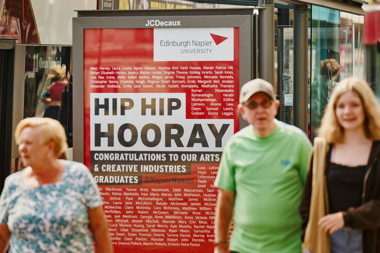 The Drum Edinburgh Napier University Graduation Announcements