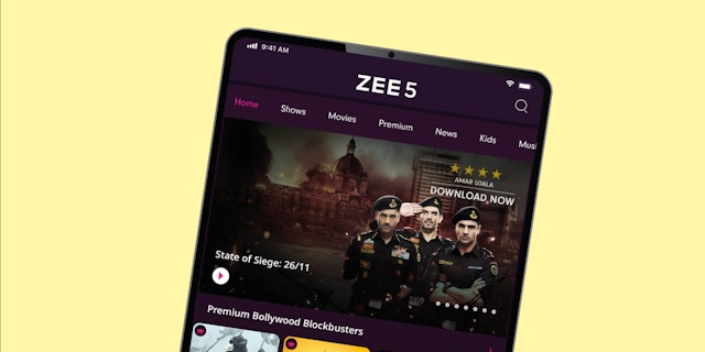 Zee5 app