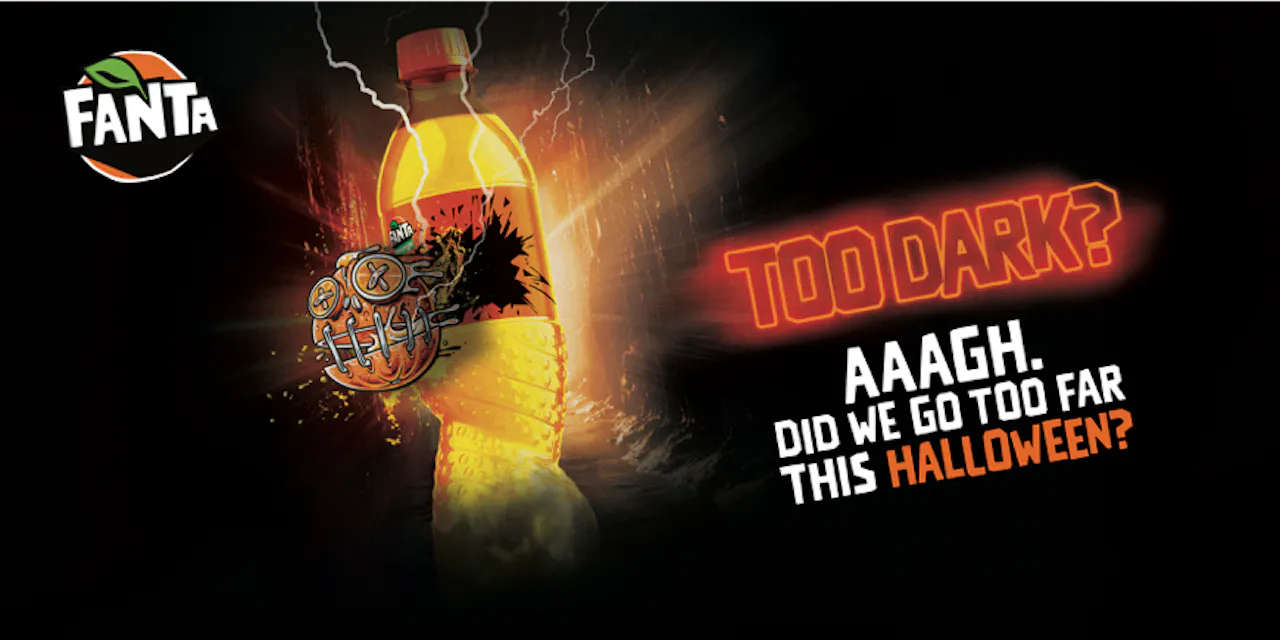 Fanta goes 'Too Dark' with Halloween Snapchat-led campaign