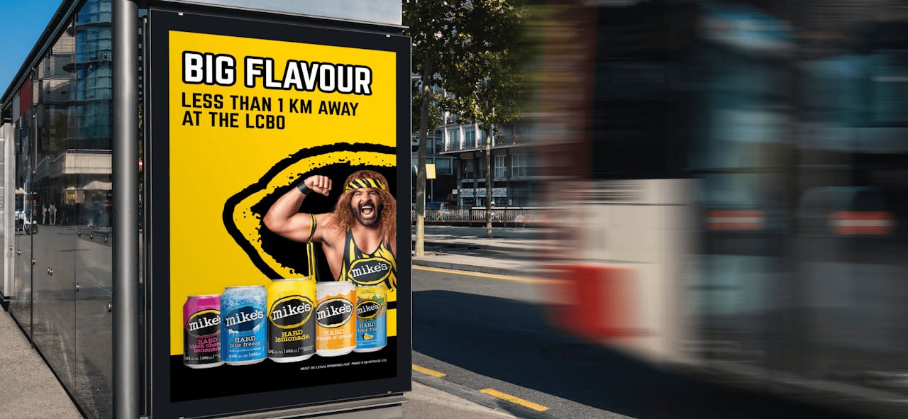 Programmatic Digital OOH drives a +119% lift in positive brand image for AB InBev's Mike's