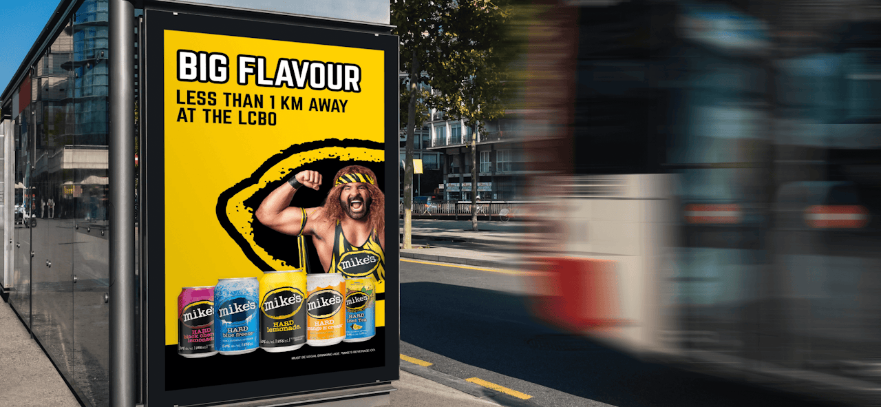 Programmatic Digital OOH drives a +119% lift in positive brand image for AB InBev's Mike's