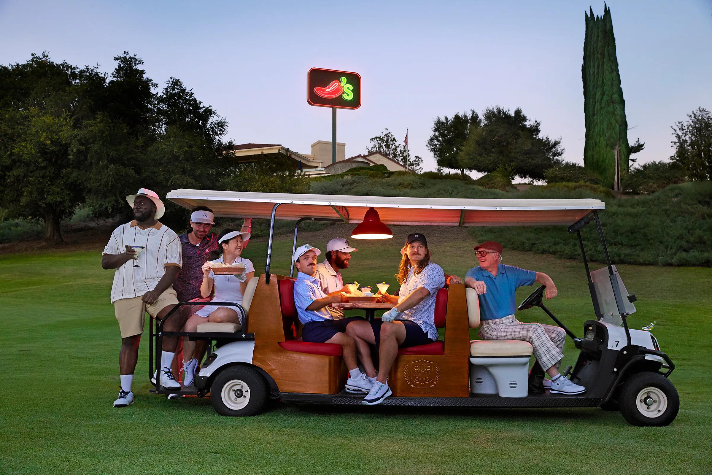 Weekly ad roundup featuring golf club takeovers, dog marathons, and Beckham campaigns