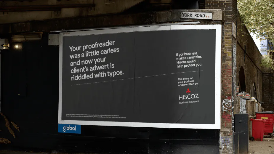 World’s Best OOH Ads Ever #18: Hiscox finds genius in disaster | The Drum
