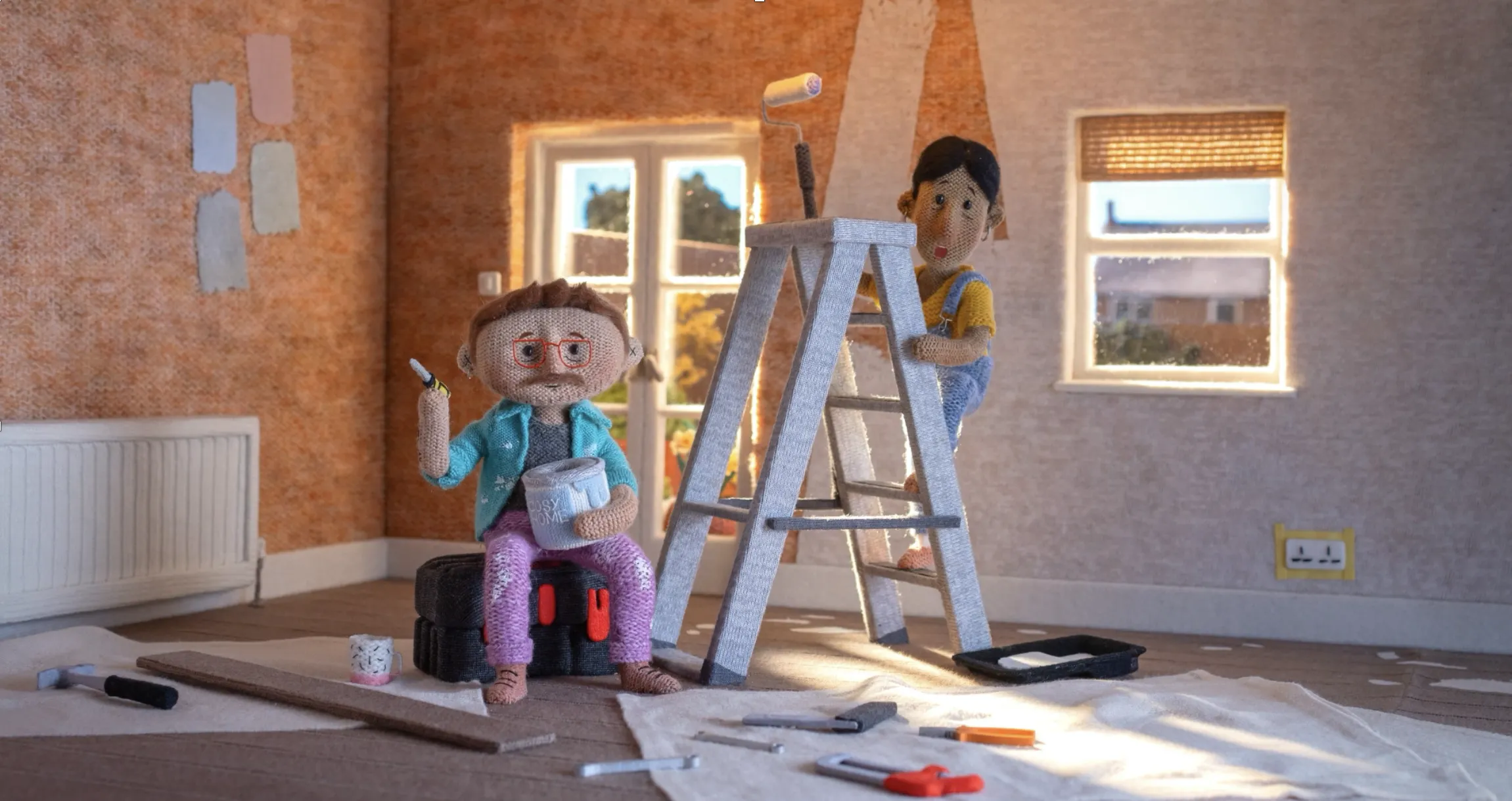 Why DESNZ used knitted characters to make heat pumps feel desirable