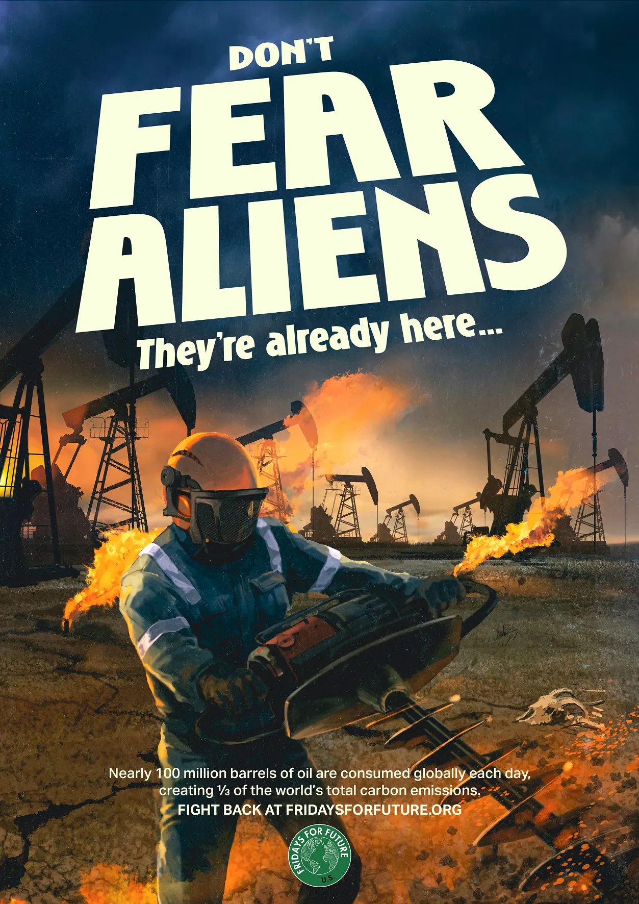 Ad of the Day: Fridays for Future ‘Aliens’ ads target US politicians ...