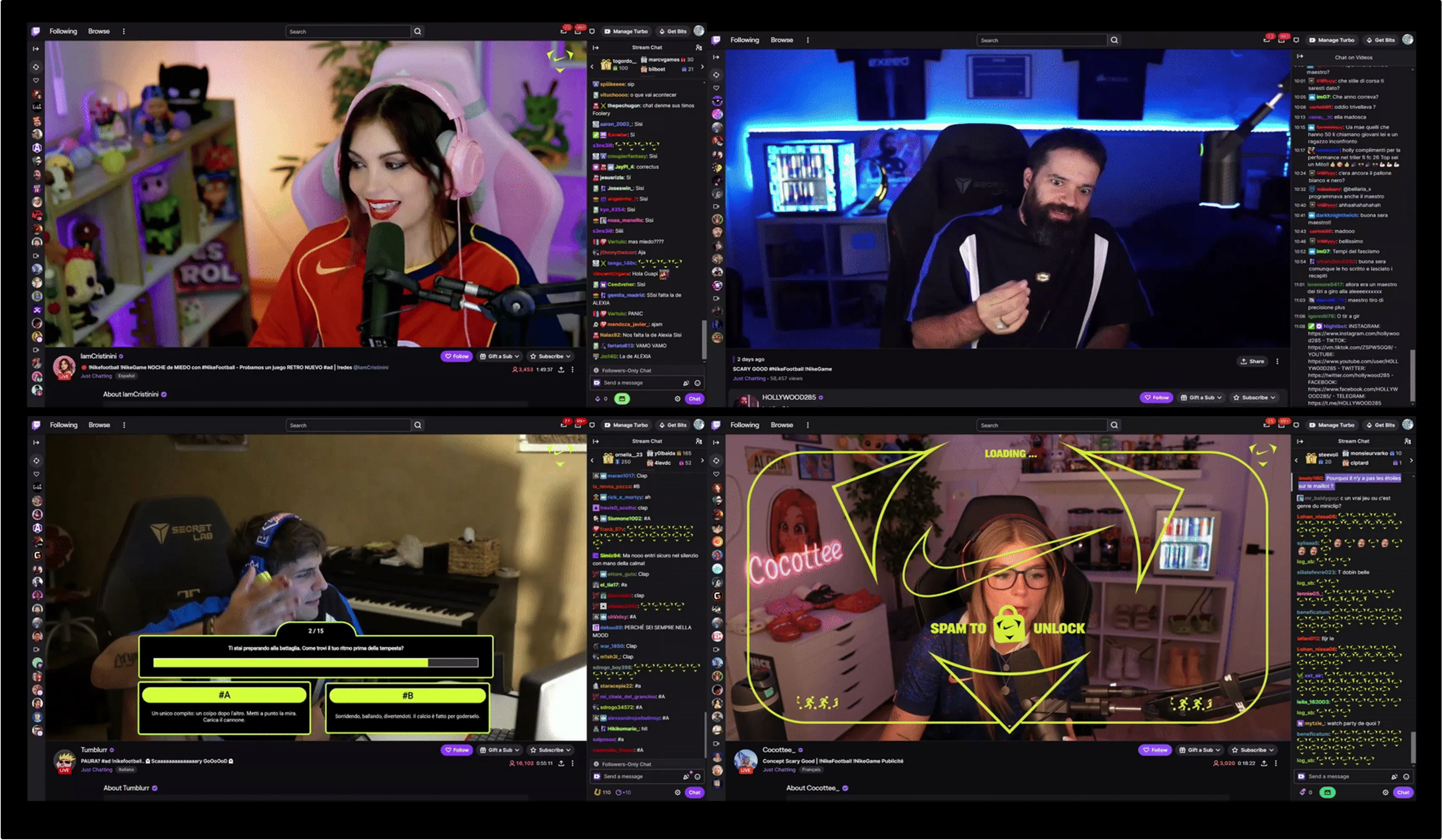 Why Nike hijacked Twitch streams to create Europe's biggest football broadcast