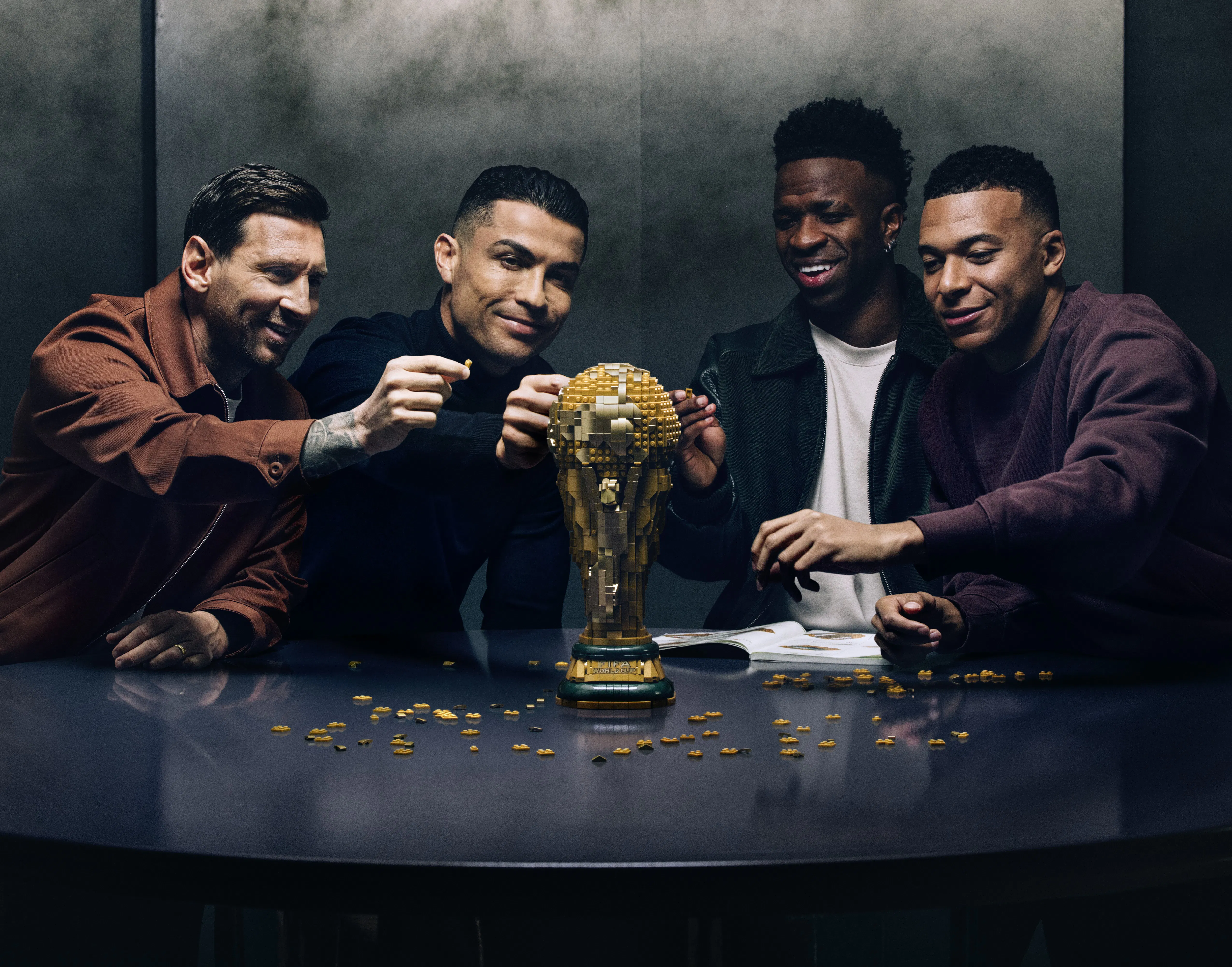 Lego reimagines Ronaldo, Mbappé, Messi and Vini Jr as minifigures in Fifa World Cup campaign