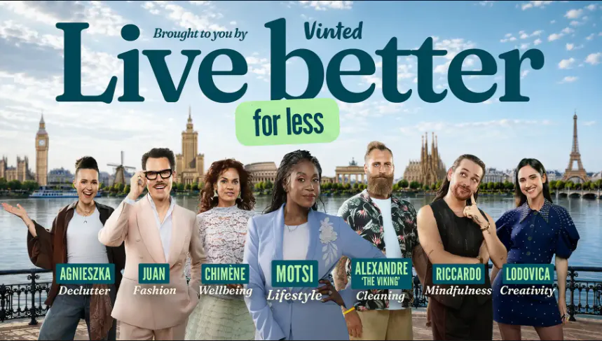 Ad of the Day: Vinted turns secondhand shopping into a pan-European lifestyle show