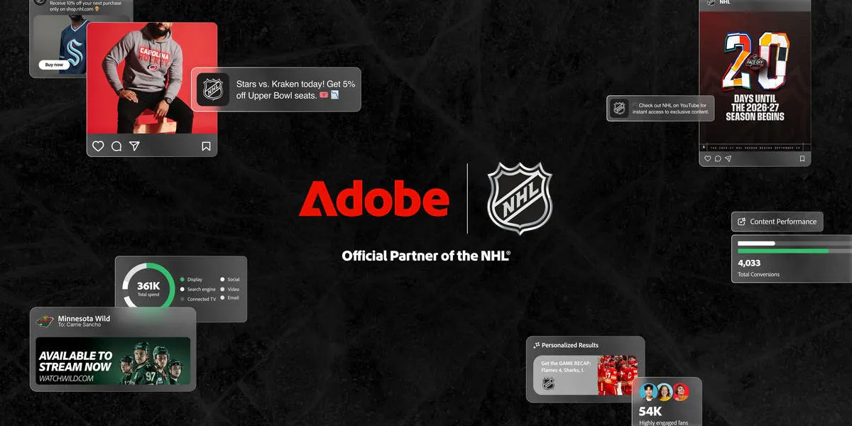How Adobe and the NHL plan to scale AI personalization for 200m fans ...