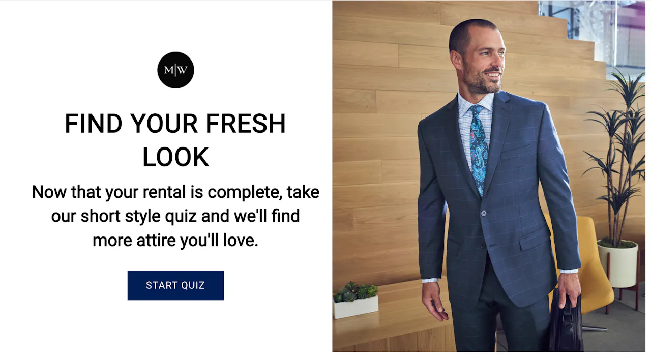 How Men's Wearhouse Uses Zero-Party Data to Foster Repeat Customers