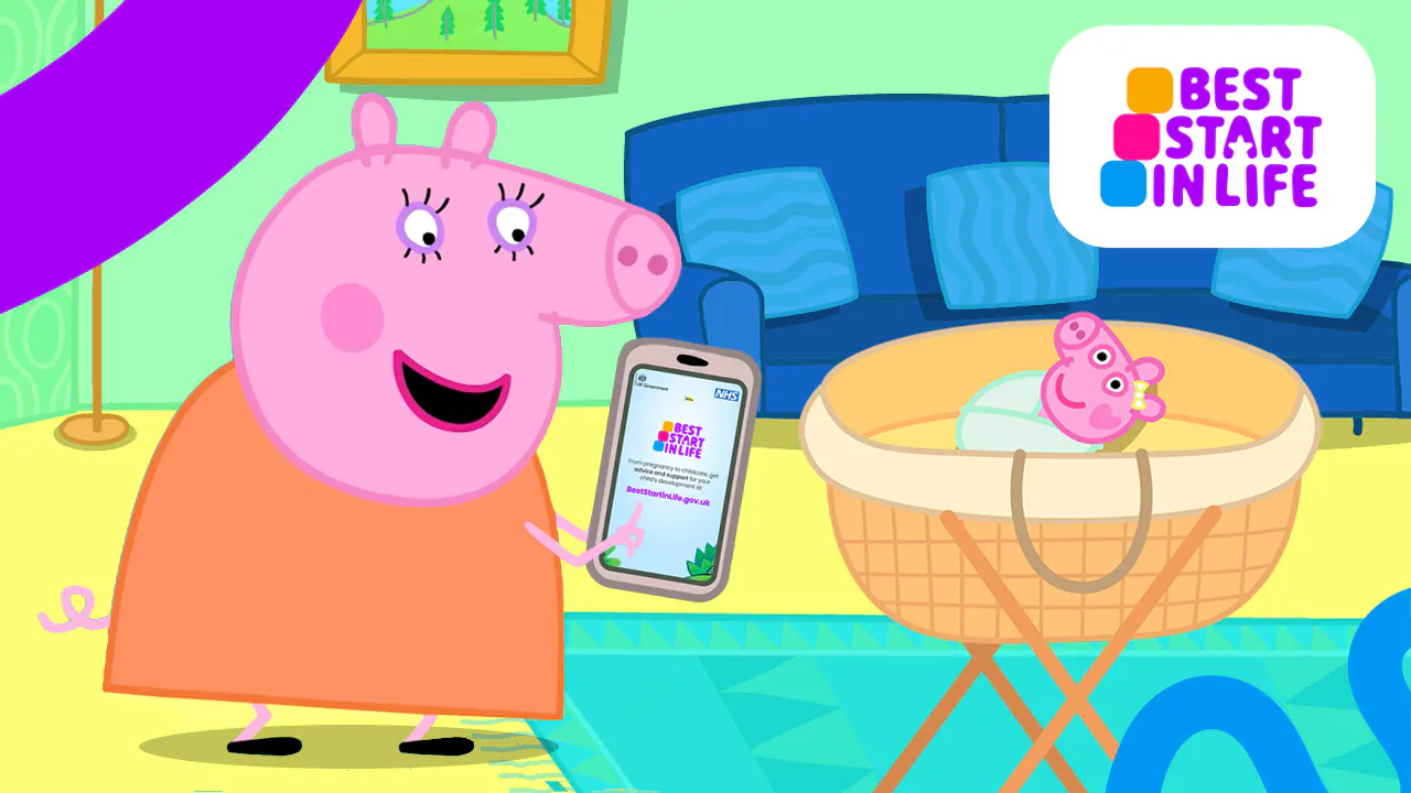 Why Peppa Pig delivered NHS-approved guidance to overwhelmed parents