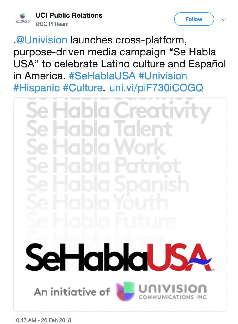 Ad of the Day: Univision celebrates Latino culture in America in latest ...