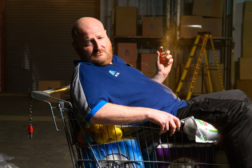 Ad of the Day: Aldi’s spoof perfume campaign stars free-spirited ‘Dave’