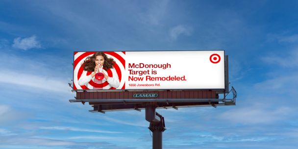 McDonough out of home ad