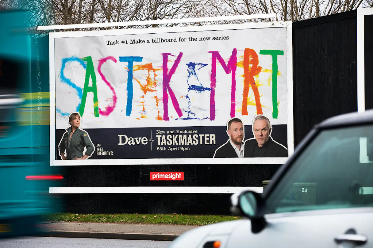 Taskmaster Advert UKTV hands over advertising to the stars of Taskmaster to launch new ...