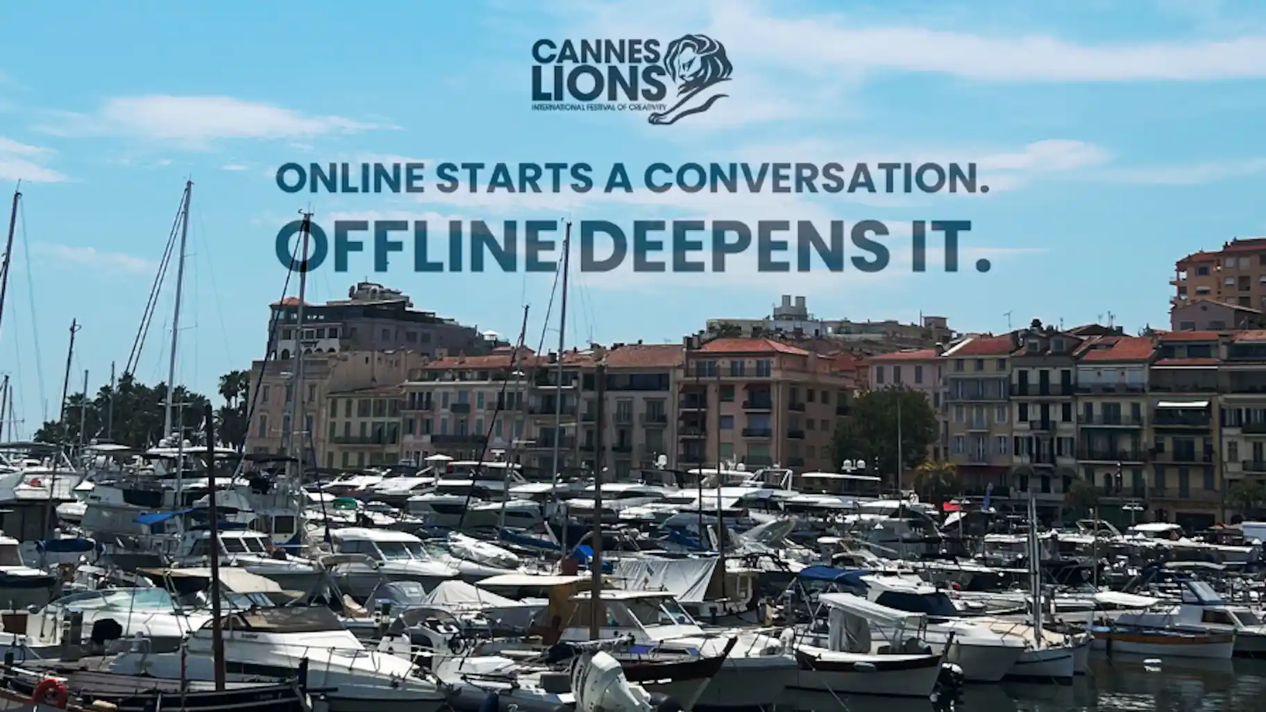 Online Starts a Conversation. Offline Deepens it. | The Drum