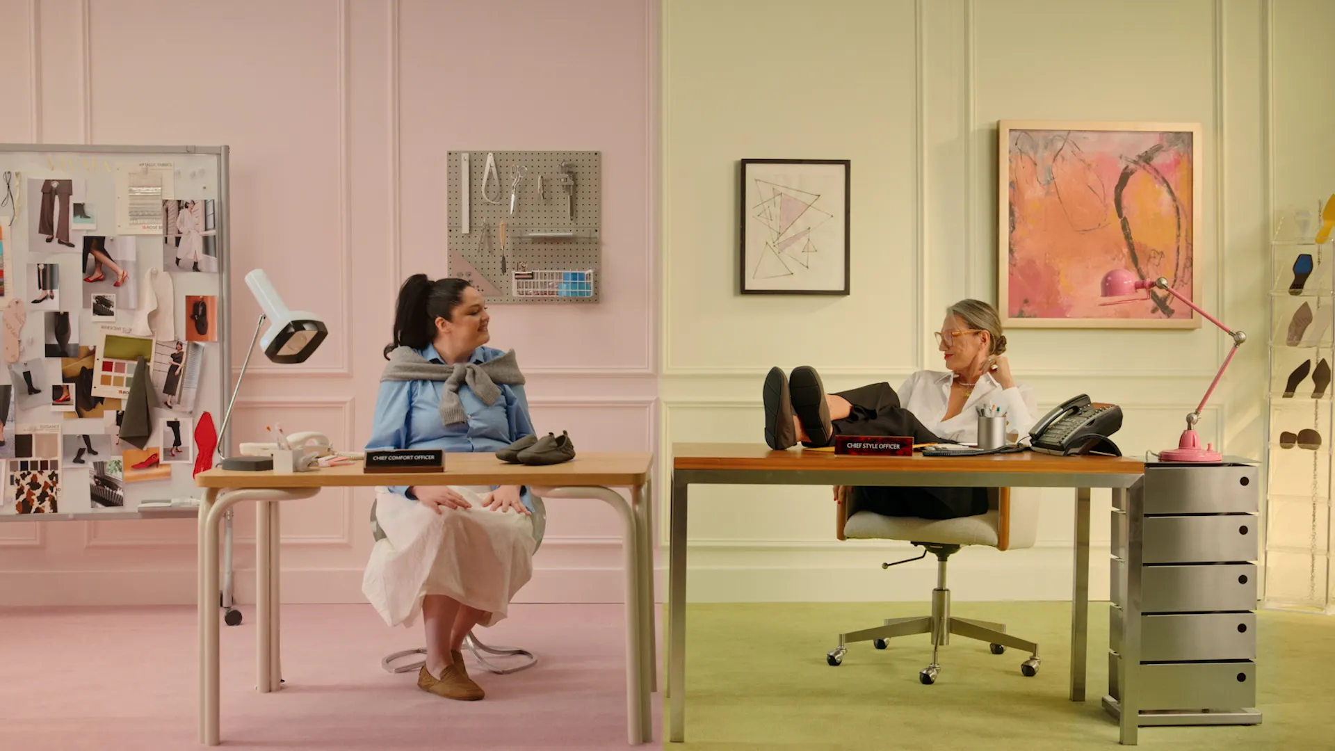 Ad of the Day: Meg Stalter kicks down Jenna Lyonss door in Vivaias office comedy